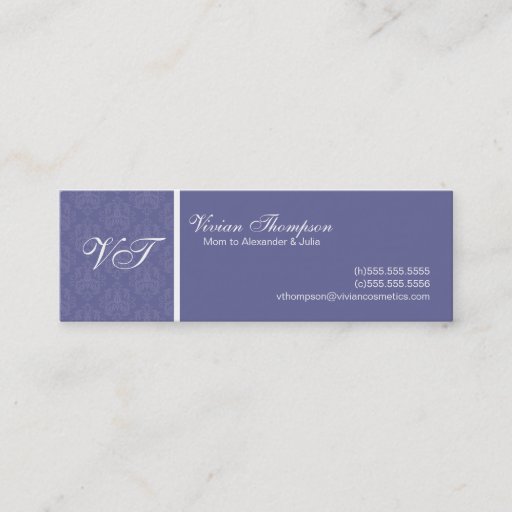 Customizable Elegant Mommy Cards Business Card Template