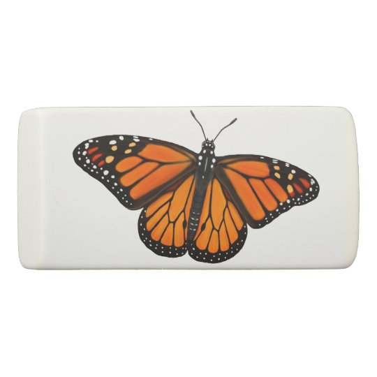 Elegant Monarch Butterfly Eraser