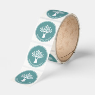 Elegant Mondern Family Tree Envelope Seal