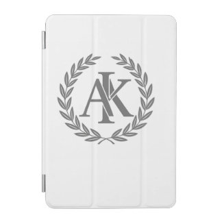 Elegant Monogram AK Personalised iPhone Case - Min