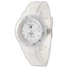 Elegant Monogram Black|White Face Nurse Watch Elegant Monogram Black|White Face Nurse Watch