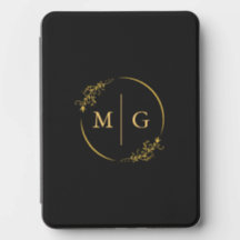 Elegant Monogram Blossom Frame