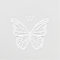 Elegant Monogram Butterfly Embosser