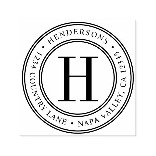elegant monogram create your
