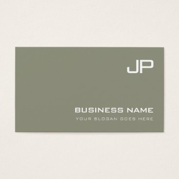 Elegant Monogram Design Modern Plain Professional Business Card Elegant Monogram Design Modern Plain Professional Business Card