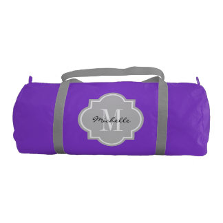 Elegant monogram duffle bag for women and girls
