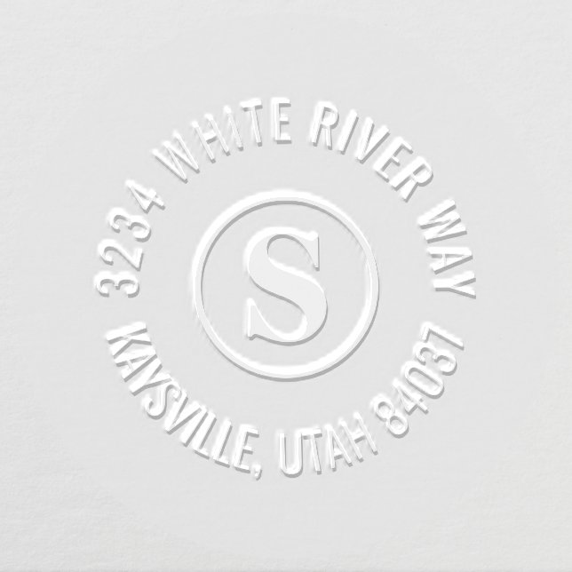 Elegant Monogram Embosser (Design)