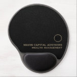 Elegant Monogram for Business Professionals Gel Mouse Pad<br><div class="desc">Experience comfort and style at your desk with this Elegant Monogram Gel Mousepad. The sophisticated design features a refined monogram initial logo on a rich background,  perfect for financial planners and other business professionals.</div>