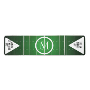 Elegant Monogram Fun Quotes Beer Pong Table