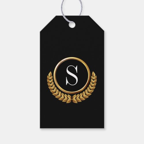 Elegant Monogram Gift Tags