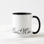 Elegant Monogram Initial M Coffee Mug at Zazzle