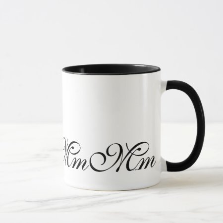 Elegant Monogram Initial M Coffee Mug
