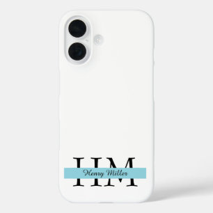 Elegant Monogram iPhone Case   Personalized