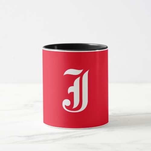 Elegant Monogram J Mug