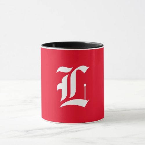 Elegant Monogram L Mug