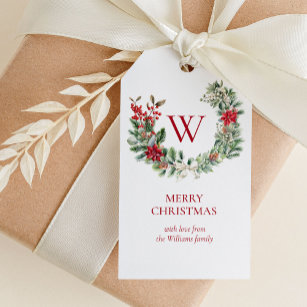https://rlv.zcache.com/elegant_monogram_merry_christmas_holiday_wreath_gift_tags-r_8z01z6_307.jpg