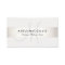 Elegant Monogram  Modern FAUX Silver Stripe White