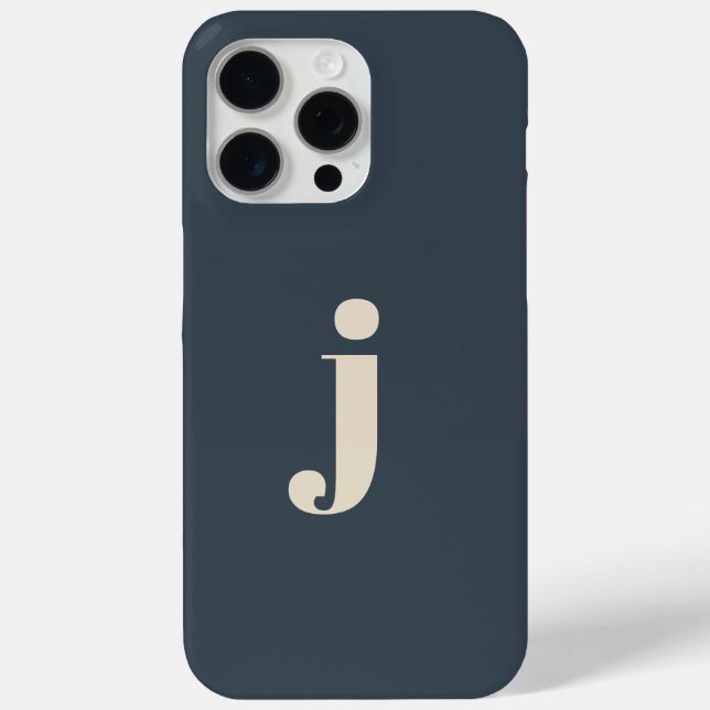 Elegant Monogram Sage Green Case-Mate iPhone Case (Back)