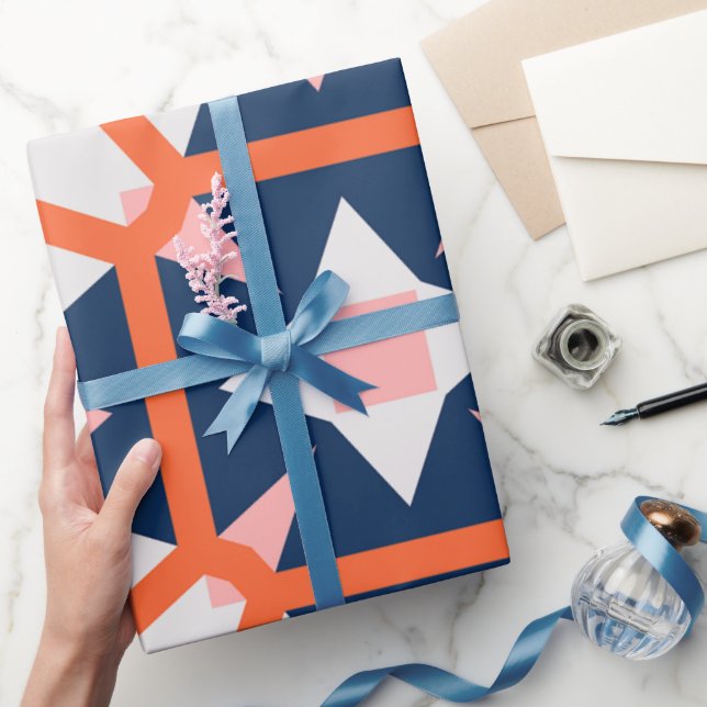 Elegant Monogram Special Artistic Mother'S Day Wrapping Paper (Gifting)