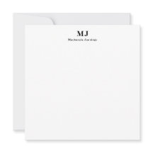 Elegant Monogram Typography