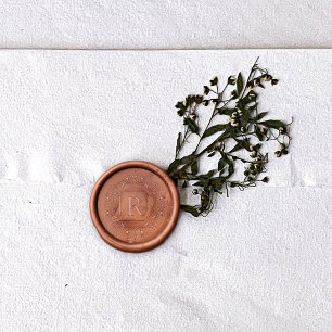 Elegant Monogram,  Wax Seal Stamp