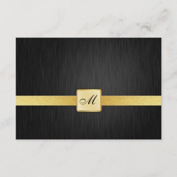 Elegant Monogram Wedding Rsvp Card by weddingsNthings at Zazzle