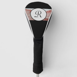 Elegant Monogram Woman’s Pink Golf Head Cover