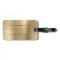 Elegant Monogrammed Gold Brushed Metallic