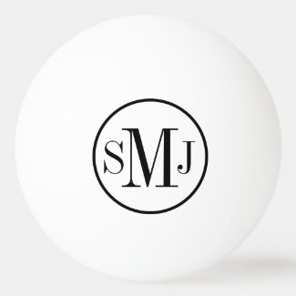 Elegant Monogrammed