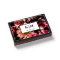 Elegant + Moody Floral Black Wedding Matchboxes