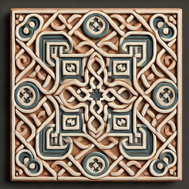 Elegant Moroccan Zellige Tile – Intricate Geo (Creator Uploaded)