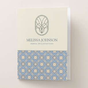 Elegant Mosaic Professional Pocket Folder
