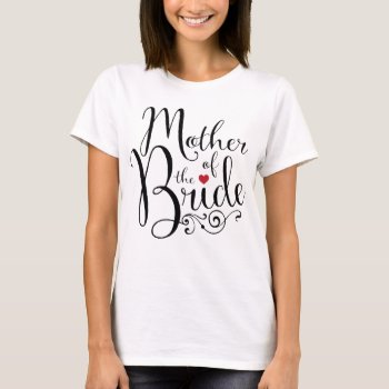 Elegant Mother Of Bride T-shirt by ne1512BLVD at Zazzle