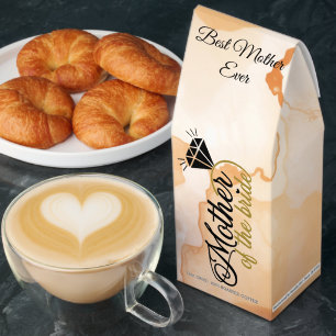 Elegant Mother of The Bride Funny Nutrition Fact  Roasted Coffee