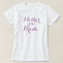 Elegant mother of the bride t shirts | Lavender