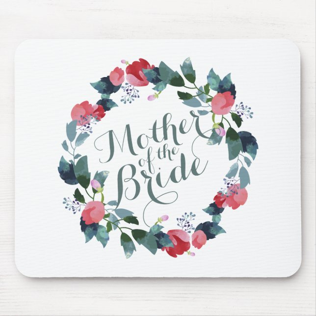 Elegant Mother of the Bride Wedding | Mousepad (Front)