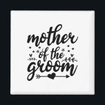 Elegant Mother Of The Groom Wedding Marriage Mom  Magnet<br><div class="desc">Elegant Mother Of The Groom Wedding Marriage Mom</div>