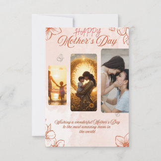 Elegant Mother’s Day Card – A Heartfelt Tribute