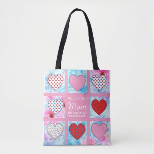 Elegant Motherâs Day Design Minimalist Editable Tote Bag