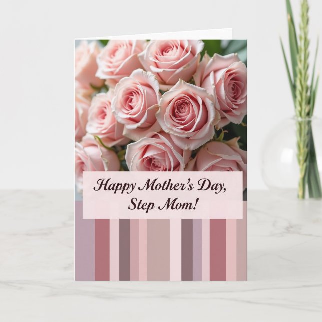Elegant Mothers Day Banner Card (Front)