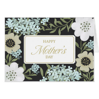Elegant Mother's Day Flowers Cards