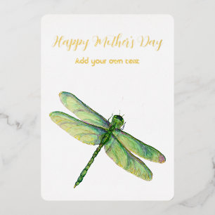 Elegant Mother's Day Foil Holiday Card