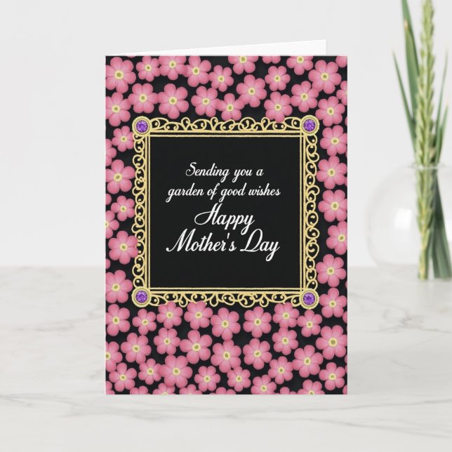 Elegant Mothers Day Frame Card (Front)