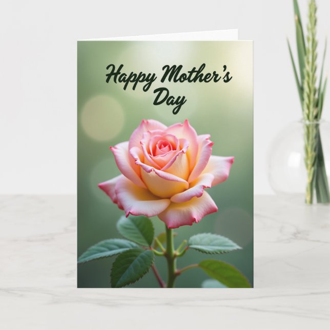 Elegant Mothers Day Garden Card (Front)