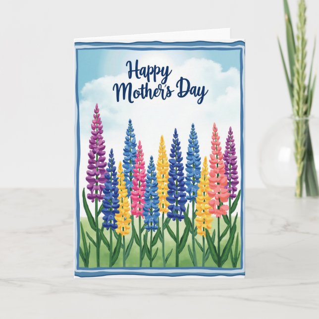 Elegant Mothers Day Spring Card (Front)