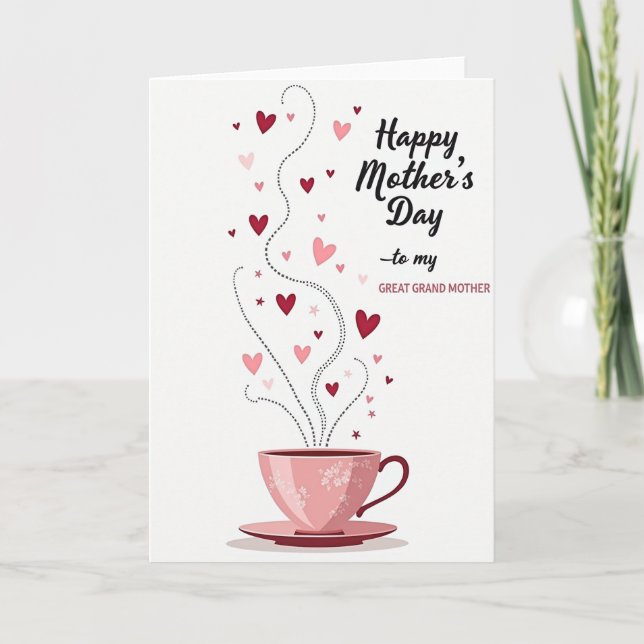 Elegant Mothers Day Steam Card (Front)