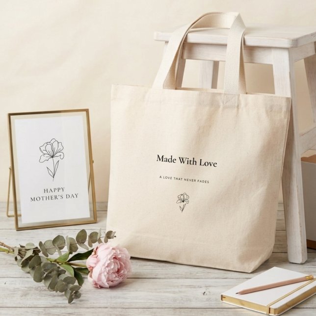 Elegant Mother's Day Tote Bag (Creator Uploaded)