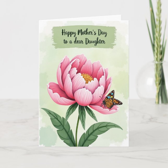 Elegant Mothers Day Wings Card (Front)