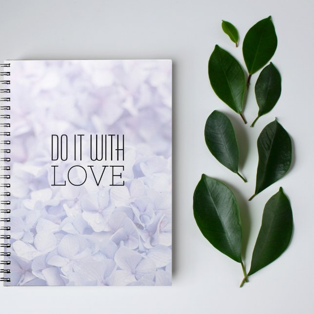 Elegant motivational Do it with Love Notebook (Creator Uploaded)