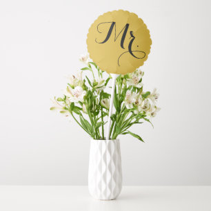 Elegant Mr Air Filled Balloon for Weddings and Par